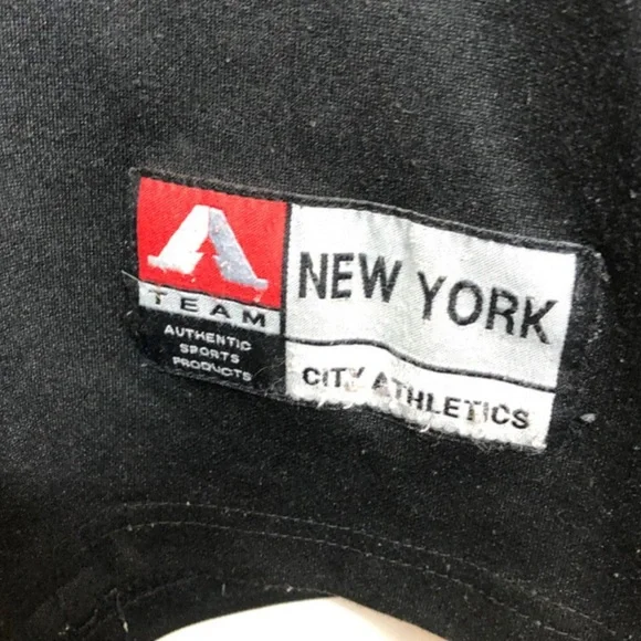 Vintage City Athletics New York Street‎ Ball Jersey Black V-Neck Women's Large - Picture 16 of 16